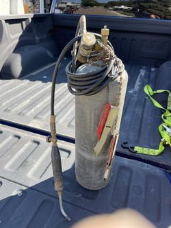 Acetylene Tank And Torch With Igniters ….