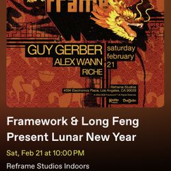 Guy Gerber at Frameworks