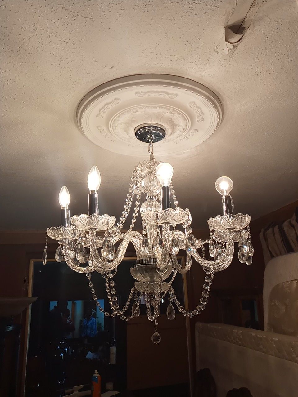 Crystal chandeliers lamp