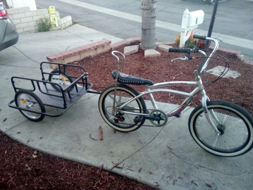 Bicycle With Trailer 