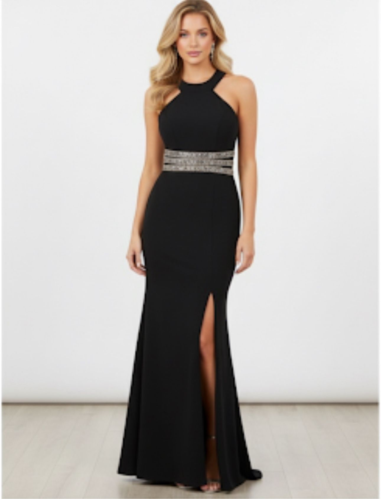 Elegant Black Evening Gown