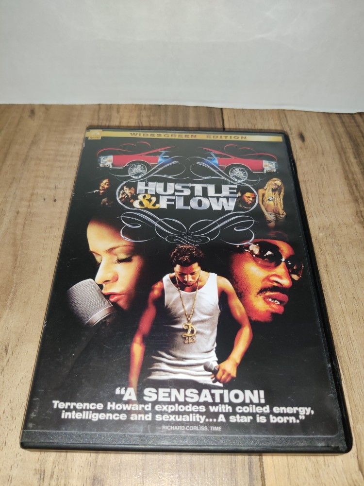Hustle & Flow (DVD, Widescreen 2006) Movie. Packaging Has some wear from age and use. Sold as is.