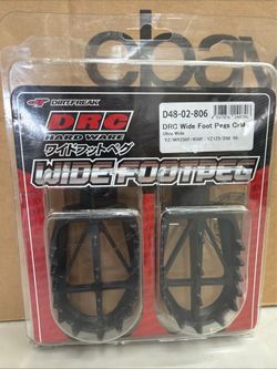 DRC 57MM ULTRA WIDE FOOTPEGS D48-02-806 Yamaha YZ250F YZ450F WR250F WR450F