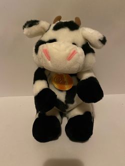 New Soft Classics Holstein cow plush toy