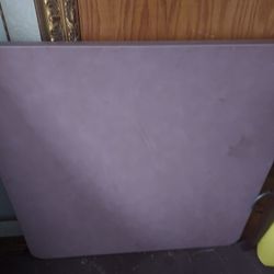 Square Table Foldable Pink Top