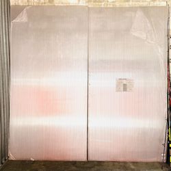 Storm Busters 48 X 95” clear Polycarbonate UV Hurricane Shutters