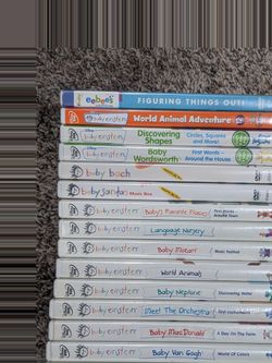 Baby Einstein DVDs - Set of 15