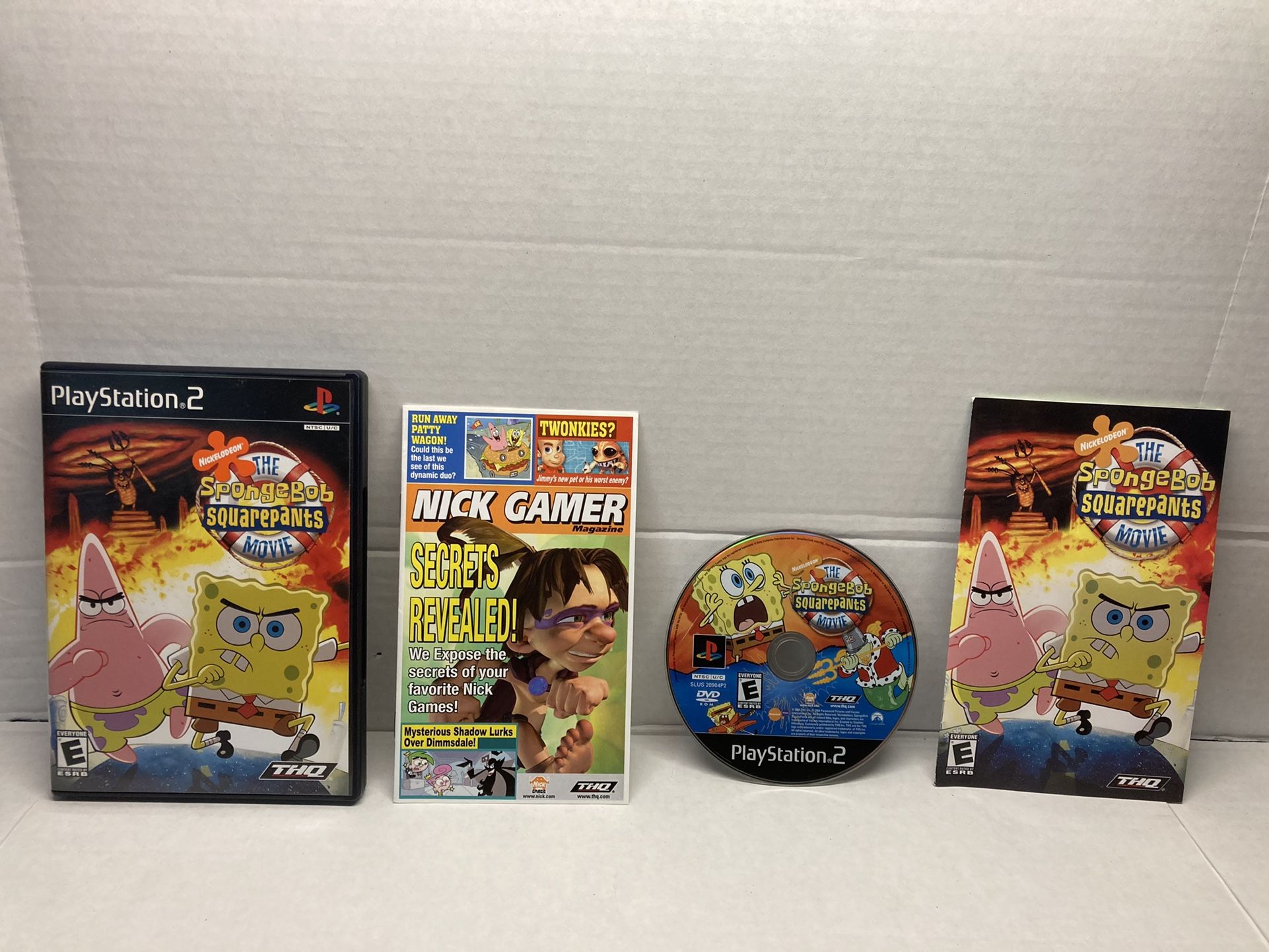 PlayStation 2 Spongebob Squarepants