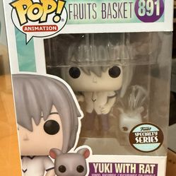 Yuki With Rat Funko Pop  