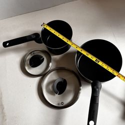 T-Fal Pots With Lids