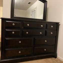 Dresser And Mirror