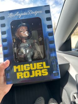 Miguel Rojas bobblehead trade!