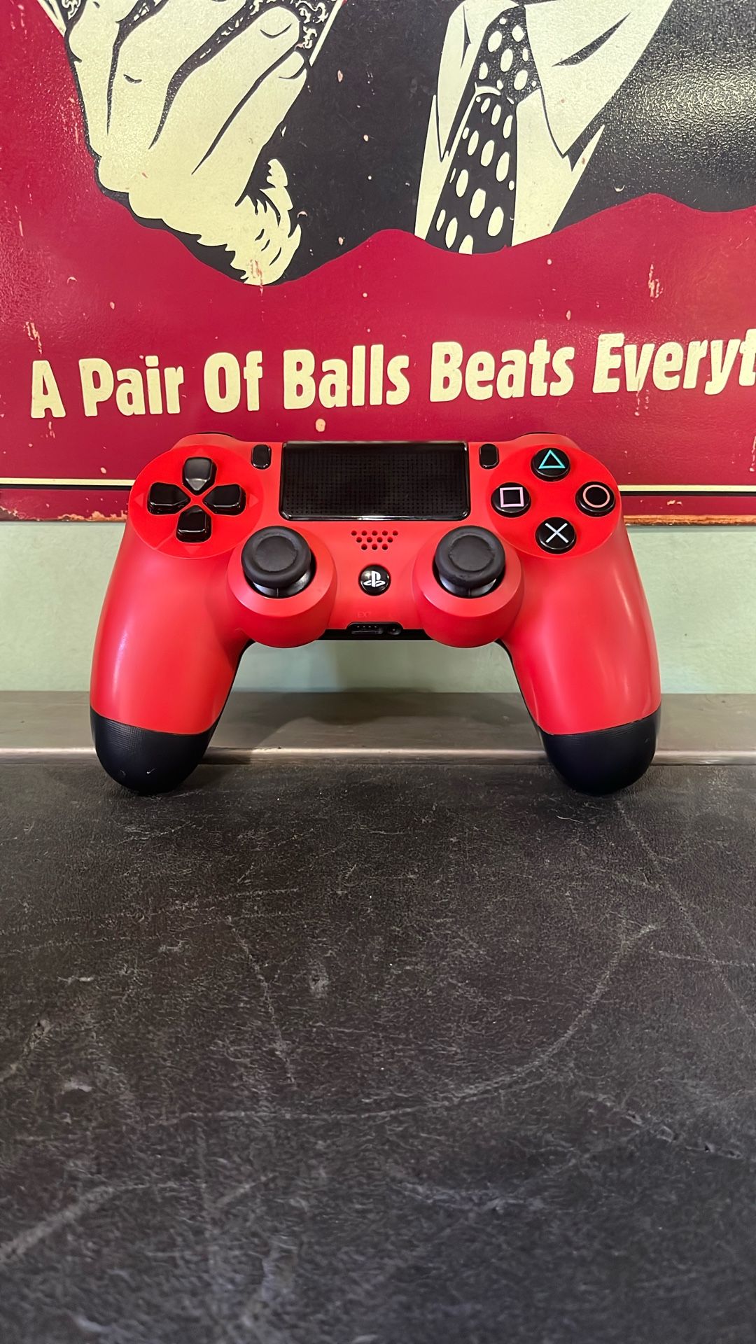 PS4 Controller -red