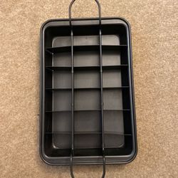 Brownie Pan with dividers