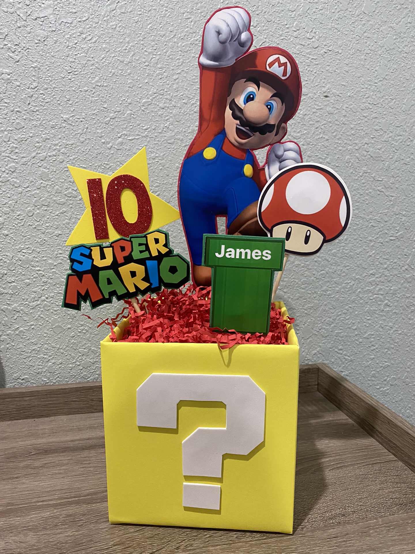 Mario Brothers Birthday Party 