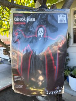 Ghost face costume 12-14