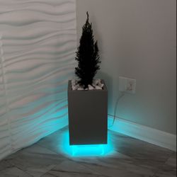 Led Floating Vase Gray
