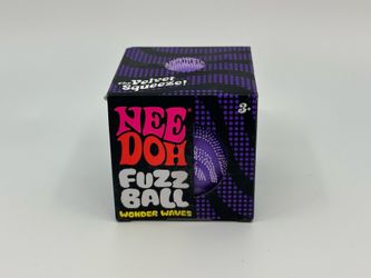 AUTHENTIC Needoh Fuzz Ball Wonder Waves Purple
