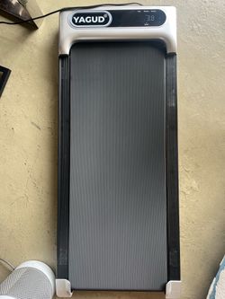 YAGUD Walking Pad Treadmill – Under Desk Treadmill w/ Remote – Like New