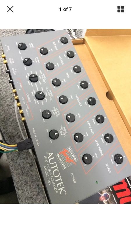 Old school AUTOTEK Equalizer