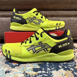 Size 11.5 - ASICS Gel Lyte 3 “Lime Zest”