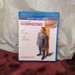 Downsizing Blu-ray Plus DVD