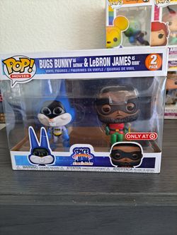 Bugs Bunny And LeBron James As Batman And Robin Funko
