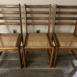 Three Dining Room Chairs