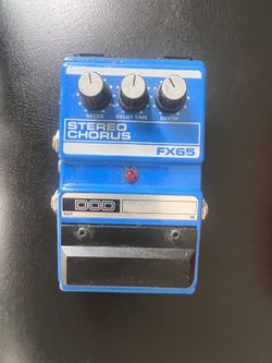DOD Stereo Chorus FX 65 Guitar Pedal