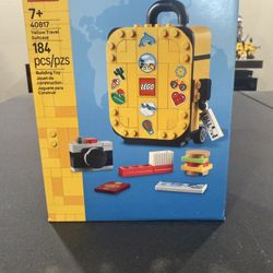 Lego Yellow Travel Suitcase Set 40817