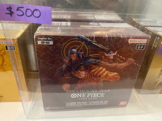 One piece OP02 sealed Booster Box