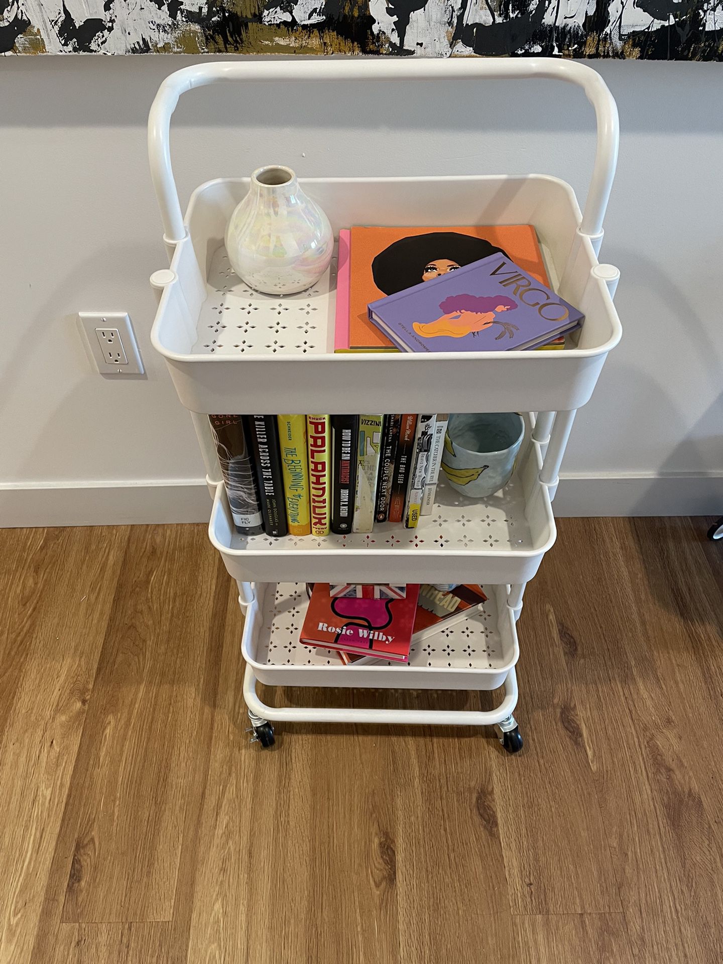 Rolling Bookcart