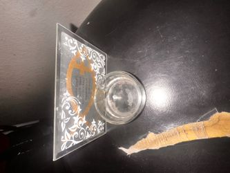 Glass Candle Holder