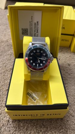 47175 Invicta pro diver “Pepsi” dial and bezel.