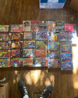 Heavy Boxed Snes NES And N64