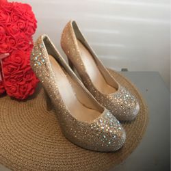 Blinged Out Pumps  Size 7
