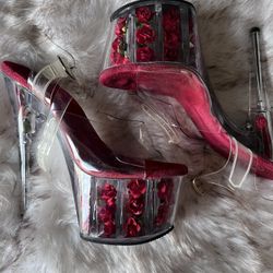 Pleaser Adore Red