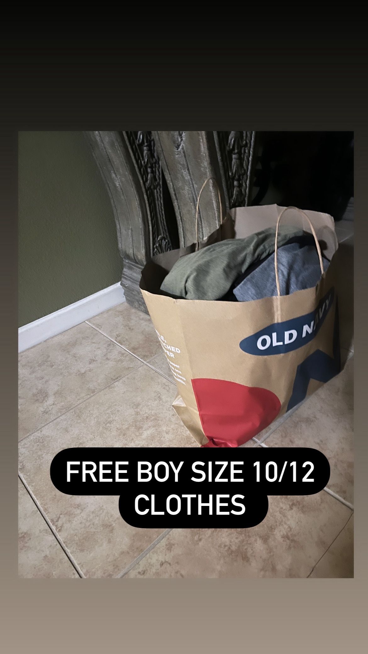 Free Boy Clothes Size 10/12