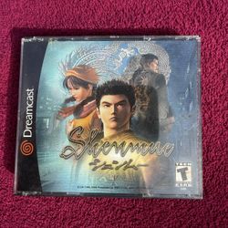 Shenmue – Sega Dreamcast – Like New – Complete – $55 – Firm