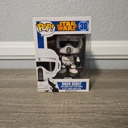 STAR WARS Biker Scout FUNKO POP #38
