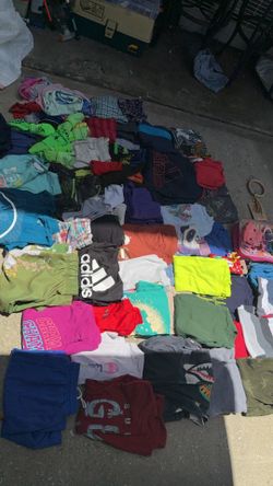 Mix young boy and girl clothes
