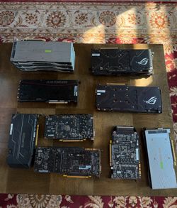 GPU RTX and GTX for Sale NEED GONE LOW PRICES ALL WORKING