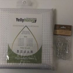 Brand New Shower Curtains And Clips Just $15