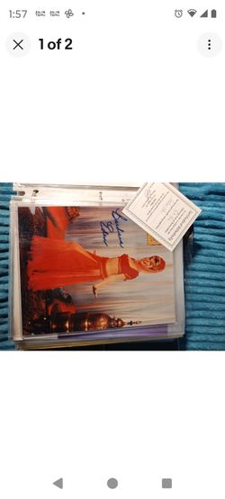 Authentic signed autographs COA each one sold separately