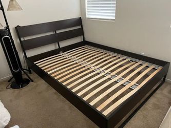 TRYSIL ikea bed frame and vera wang mattress