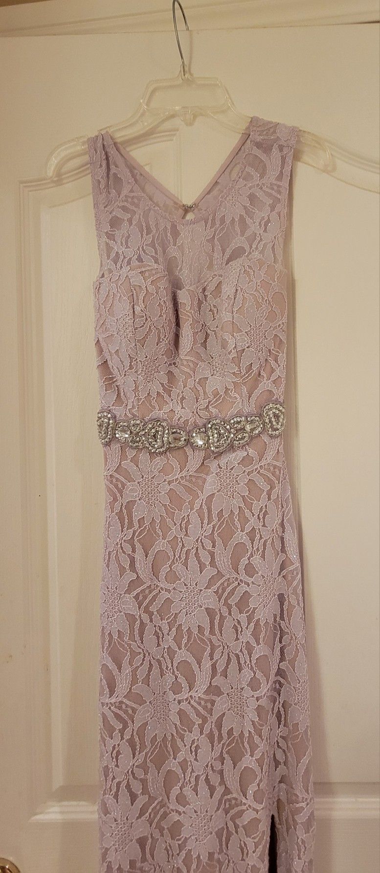 Prom Dress City Triangles Size 3 Lavender