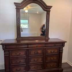 Vintage Dresser with Mirror