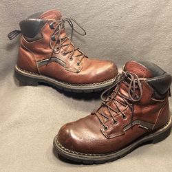 Red Wing Lace Up Work boots Size 8 