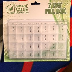7 Day Pill Planner 