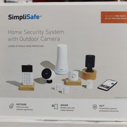 SimpliSafe Home Security System With Outdoor Camera